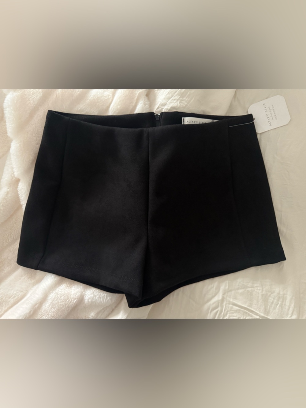 NWT Altar’d State faux suede micro shorts